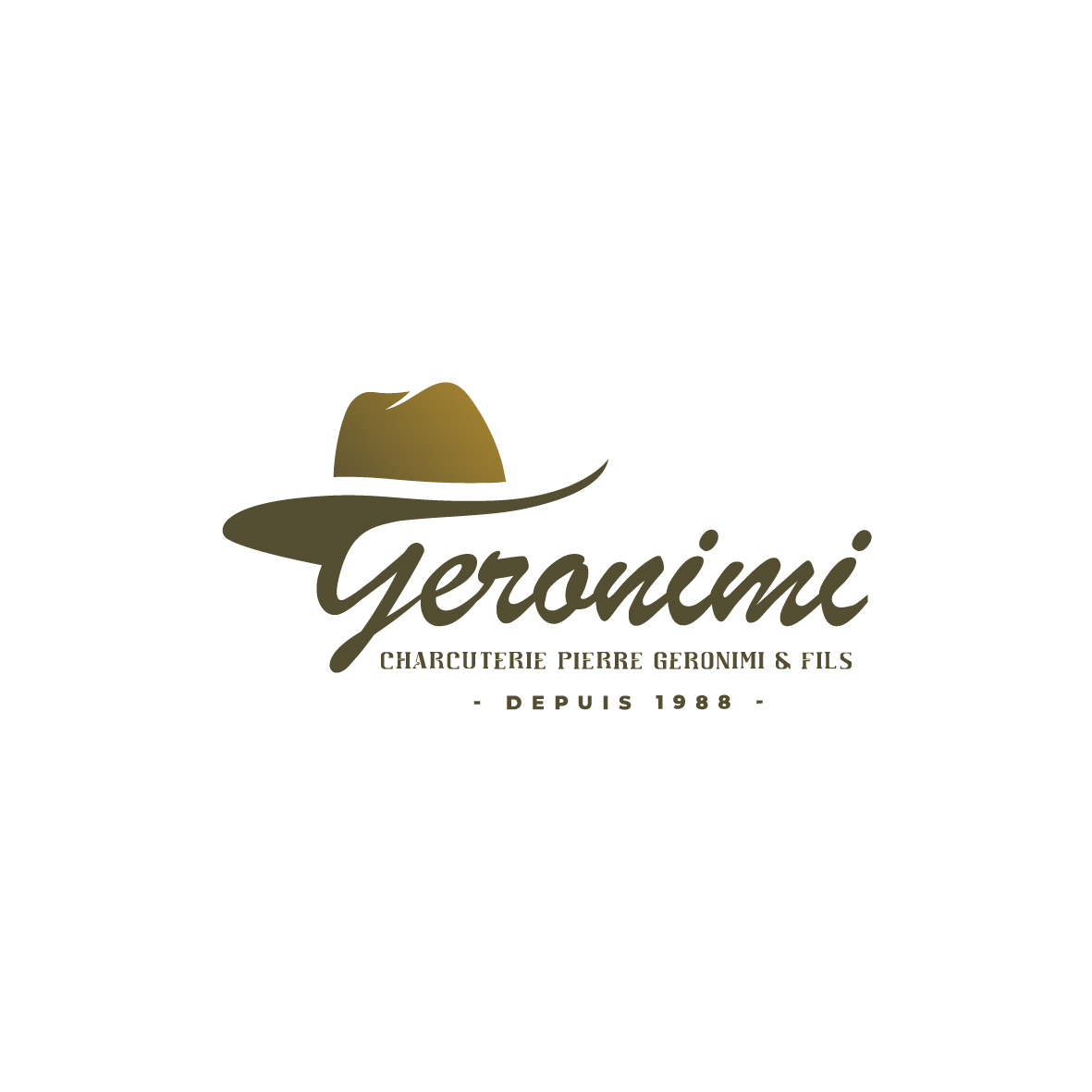 Identité visuelle — Charcuterie Geronimi